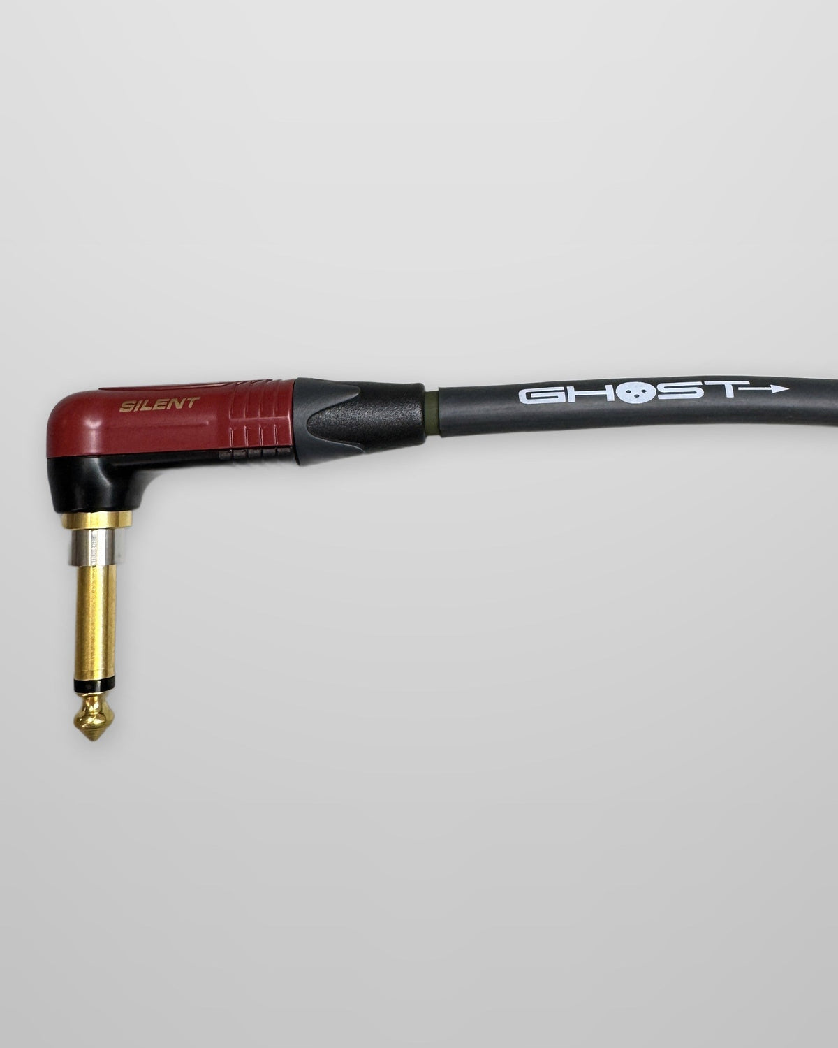 GHOST heat shrink with an arrow showing signal flow from Side A to Side B
